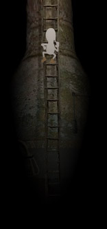 Samorost-Wichtelmann im Tunnel